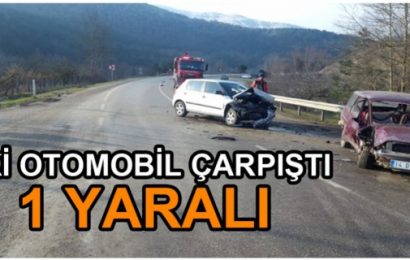 Taşkesti’de Trafik Kazası 1 Yaralı