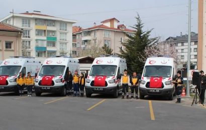 Taşkesti’ye 4×4 Ambulans